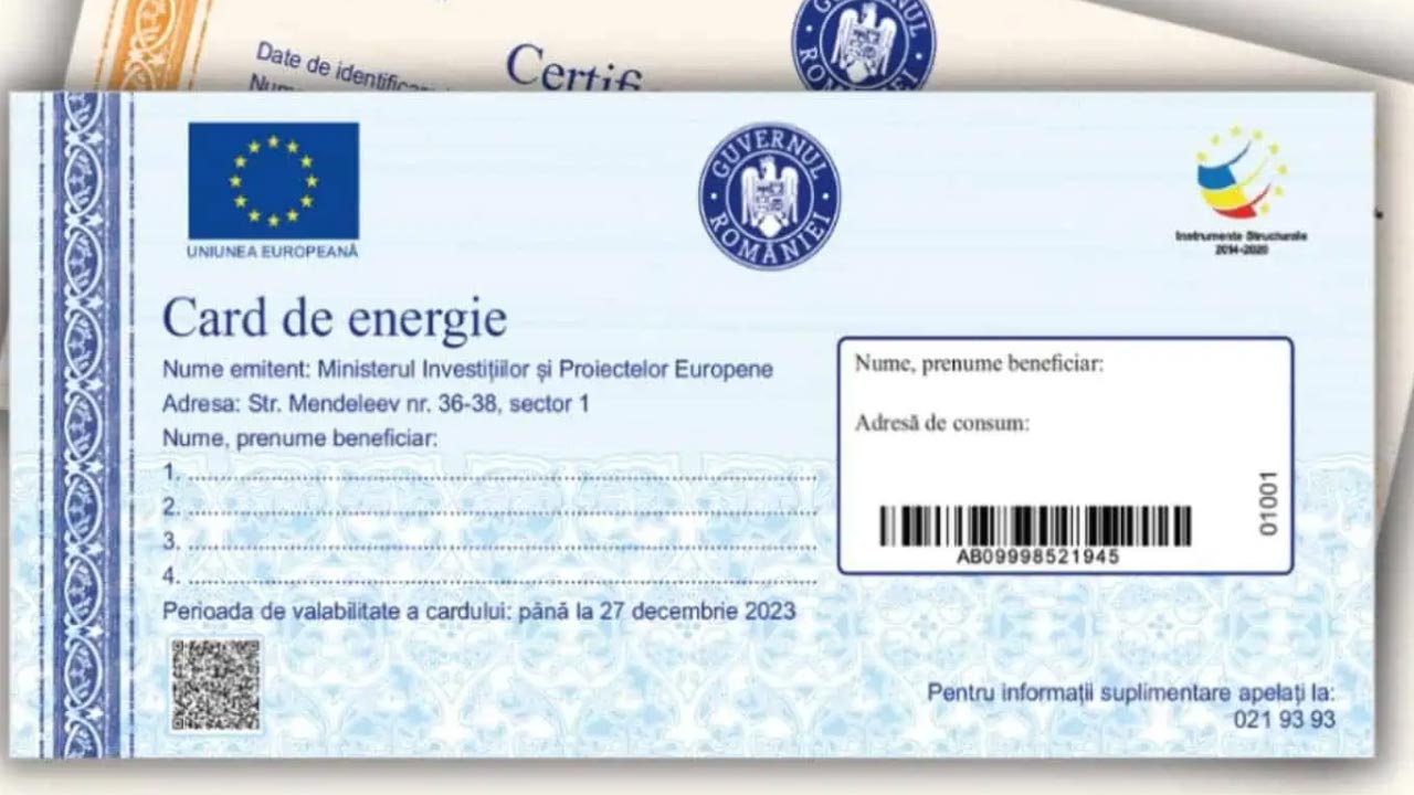 carduri de energie și tichete de energie 2026 – condiții de eligibilitate